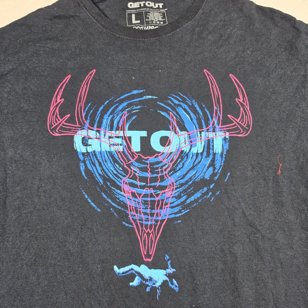 Get Out Movie Promo Lootwear Shirt Mens Large Excellent Sunken Place Graphic